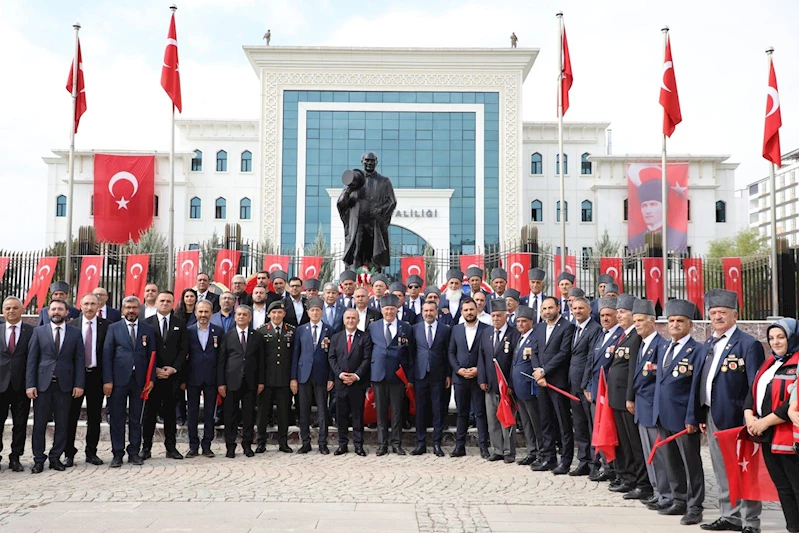 Elazığ’da 19 Eylül Gaziler Günü töreni