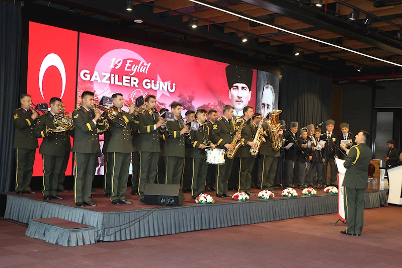 Samsun’da 19 Eylül Gaziler Günü kutlandı