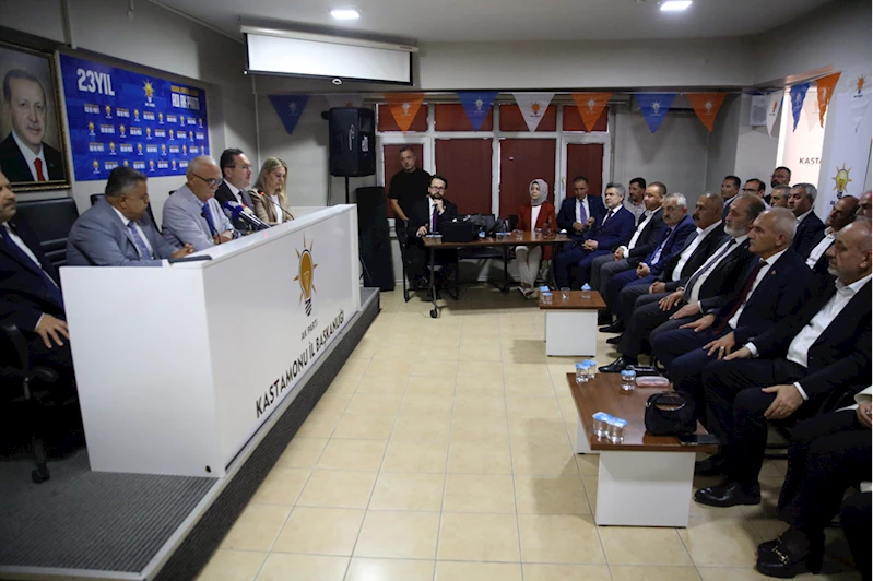 AK Parti Genel Başkan Yardımcısı Yılmaz, Kastamonu