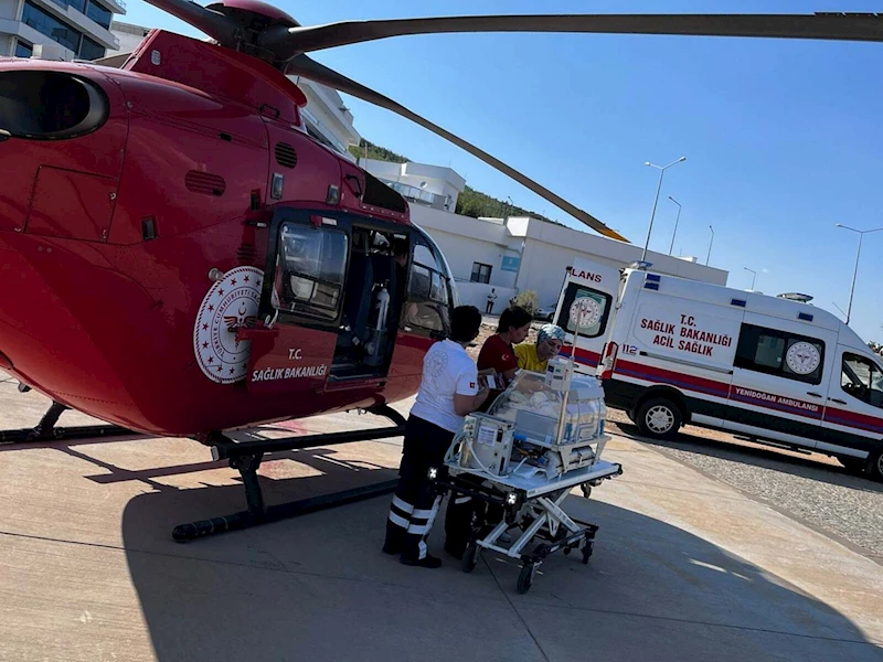 Ambulans helikopter, Artun bebek için havalandı