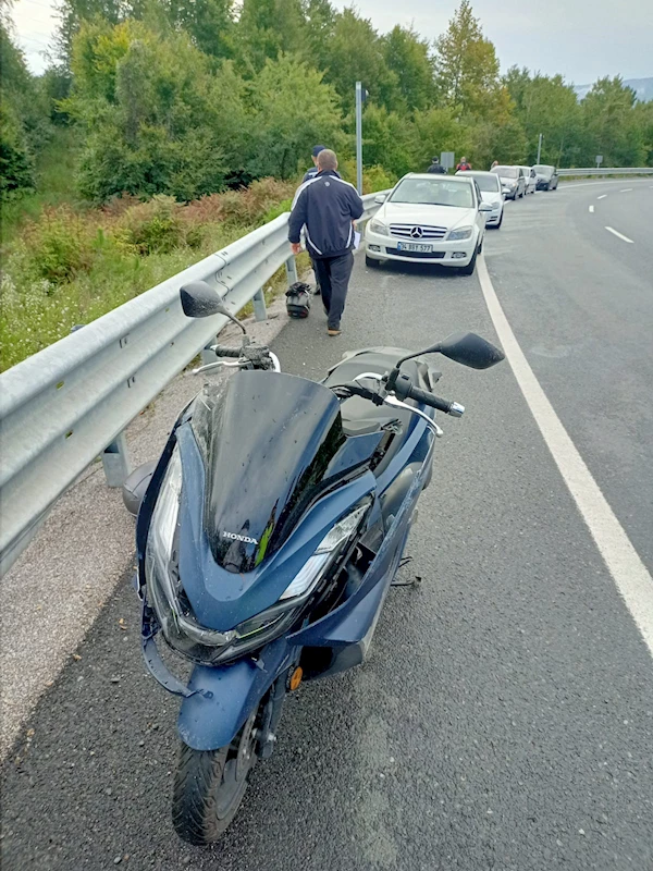 Hafif ticari aracın çarptığı motosikletin sürücüsü öldü