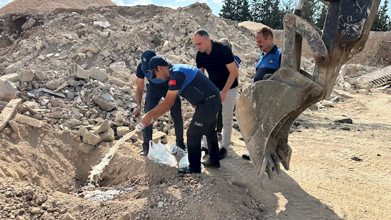 Reyhanlı’da denetim; tarihi geçmiş ürünler imha edildi