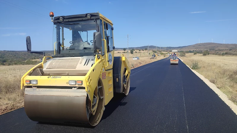 Edirne ile Uzunköprü arasında 24 kilometrelik köy yolu yapımı tamamlandı