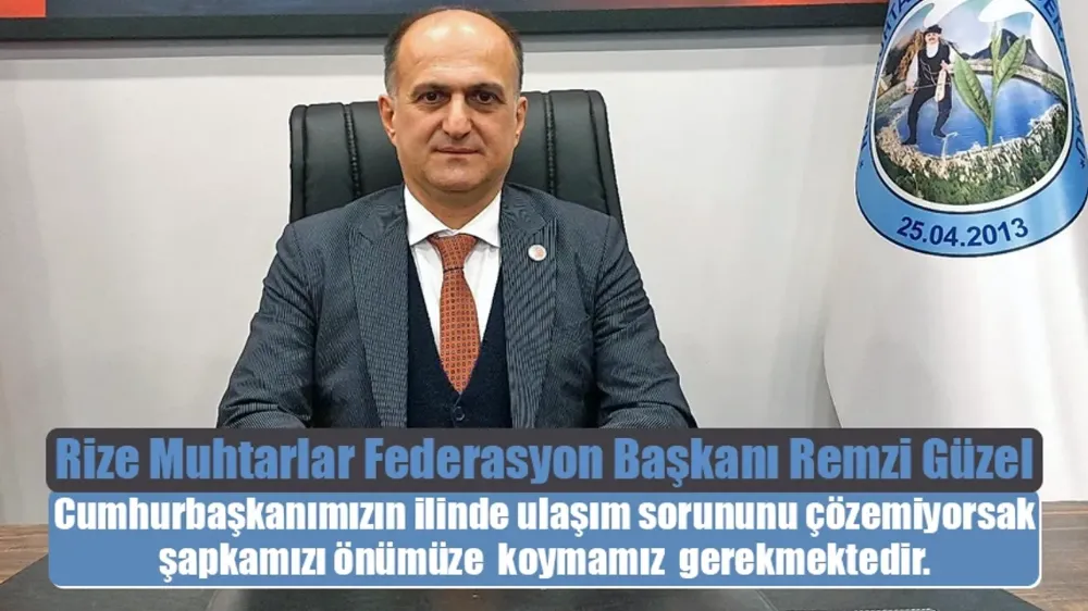 Başkan Remzi Güzel: 