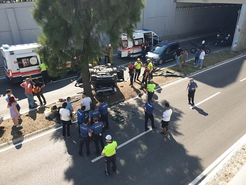 Hasta ziyaretine giderken otomobilleri köprüden düştü: 3 ölü, 2 yaralı