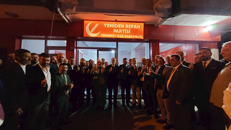 Yeniden Refah Partisi Genel Başkanı Erbakan, Samsun