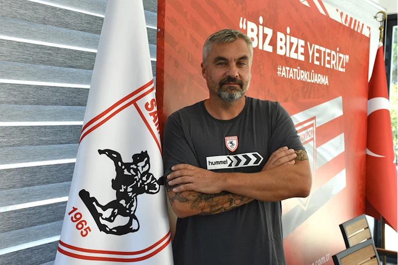 Samsunspor Teknik Direktörü Reis, takımının ligde kalmasını hedefliyor: