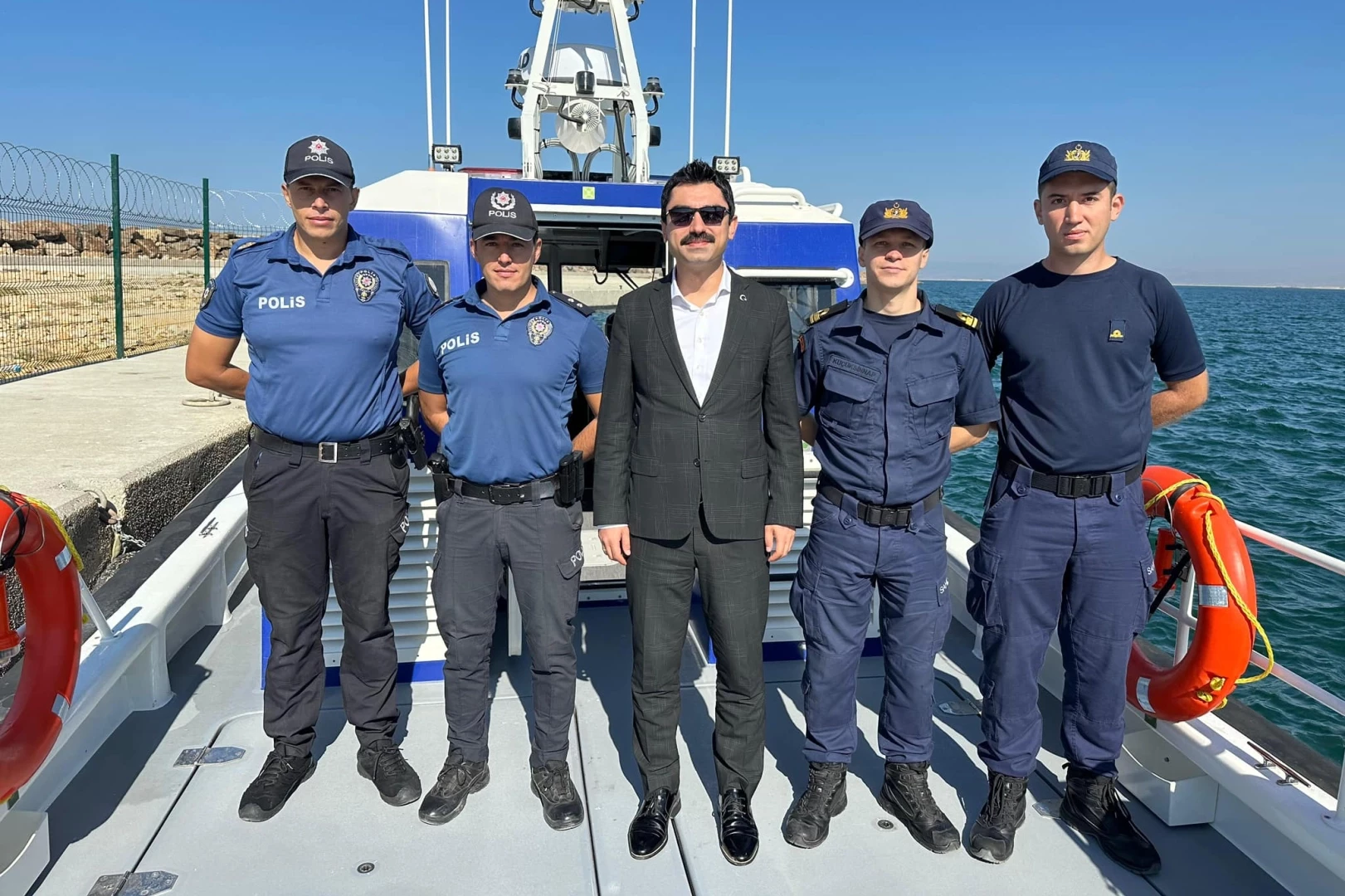 Enez Kaymakamı’ndan Enez Deniz Limanı Şube Müdürlüğüne ziyaret