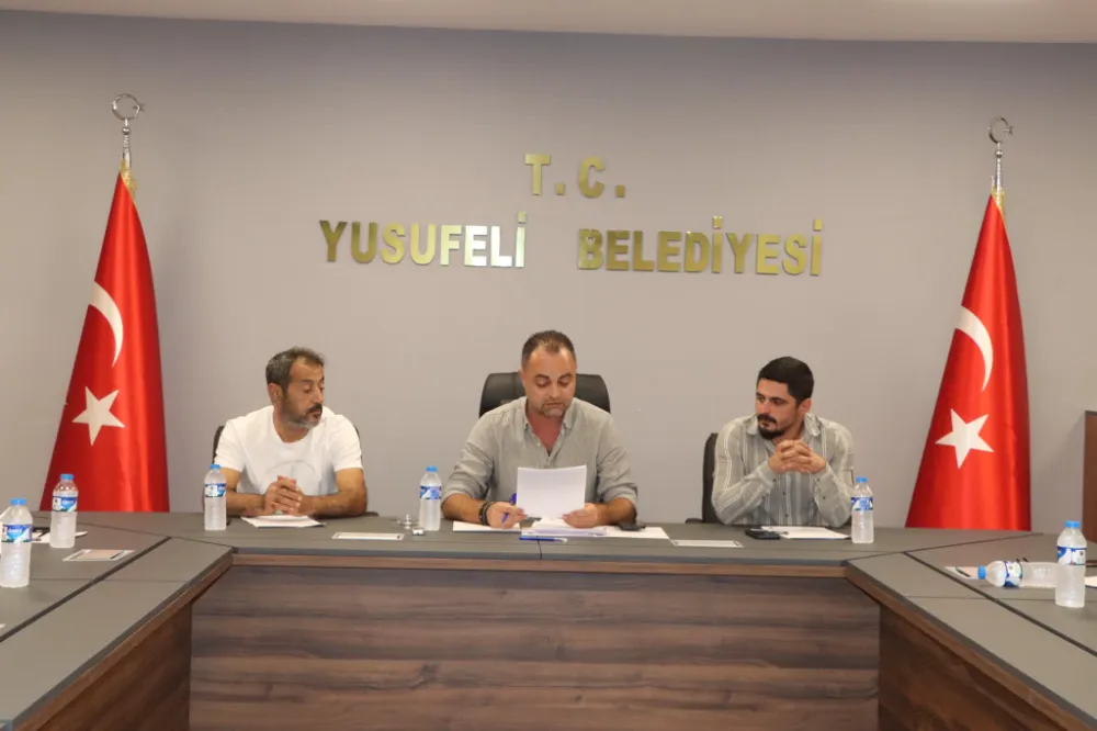 Yusufeli Belediyesi Eylül Ayı Toplantısını Gerçekleştirdi