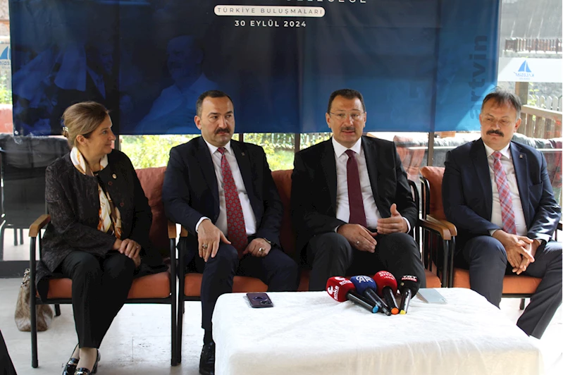 AK Parti Genel Başkan Yardımcısı Yavuz, Artvin