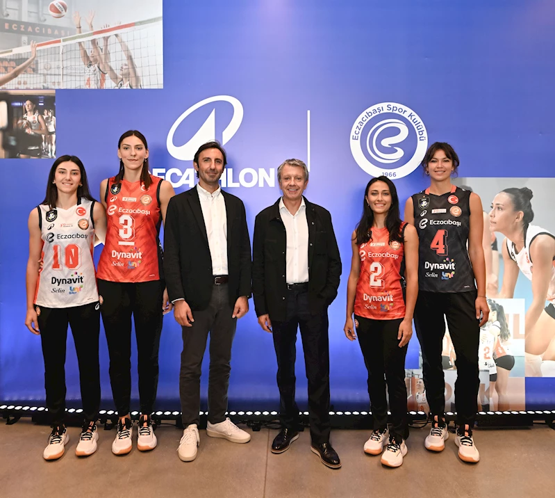 Eczacıbaşı Kadın Voleybol Takımı’na teknik ve forma sponsor desteği 