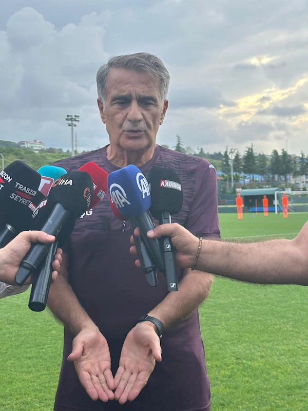 Şenol Güneş: Yeni bir sayfa açarak işimizi yürüteceğiz