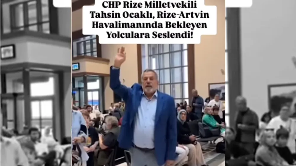 Vekil Ocaklı Rize Uçuşlarında Yaşanan Aksaklıkları Protesto Etti