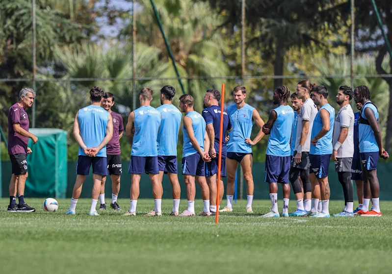 Trabzonspor’da Beşiktaş maçı hazırlıkları sürüyor