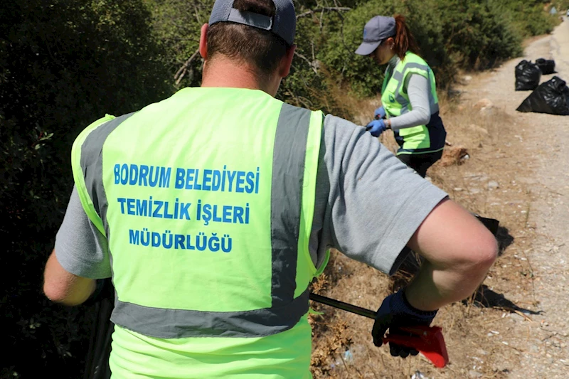 Bodrum Mumcular’da temizlik seferberliği