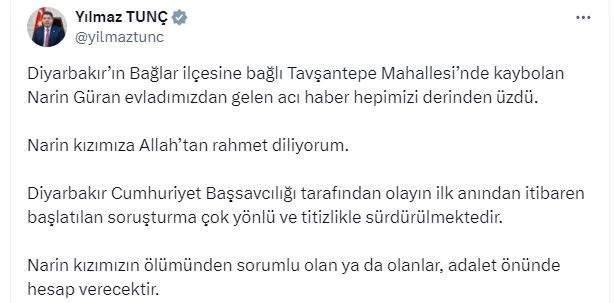 Kayıp Narin’in 19’uncu günde, derede cansız bedeni bulundu (2)