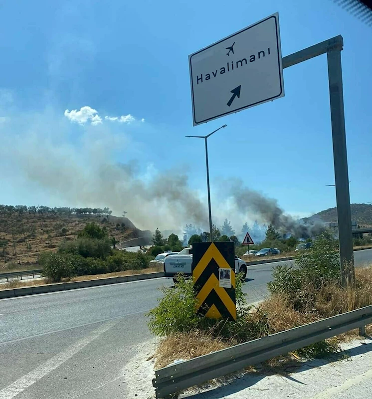 Milas’ta maki yangınında alevler ormana sıçradı