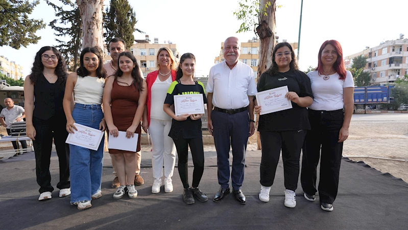 Tarsus’ta başarılı 115 kursiyer belgelerini aldı