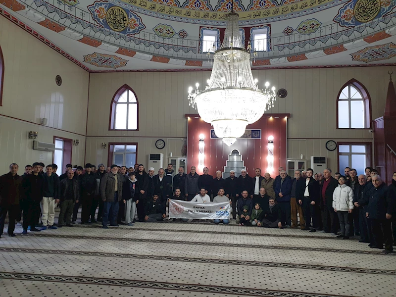 Bafra Gençlik Merkezinden sabah namazı programı