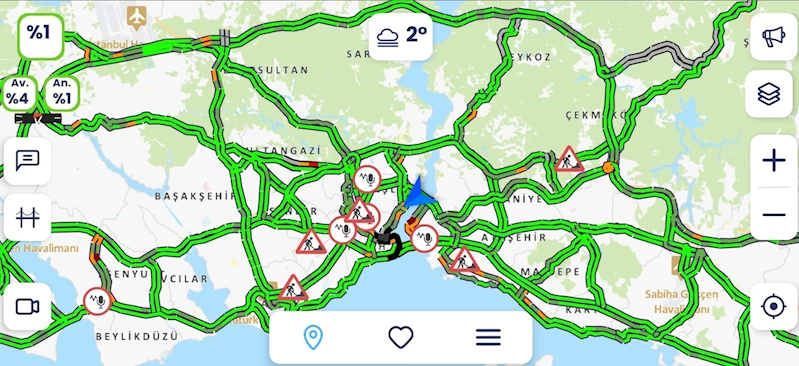 İstanbul-Yılın ilk günü İstanbul