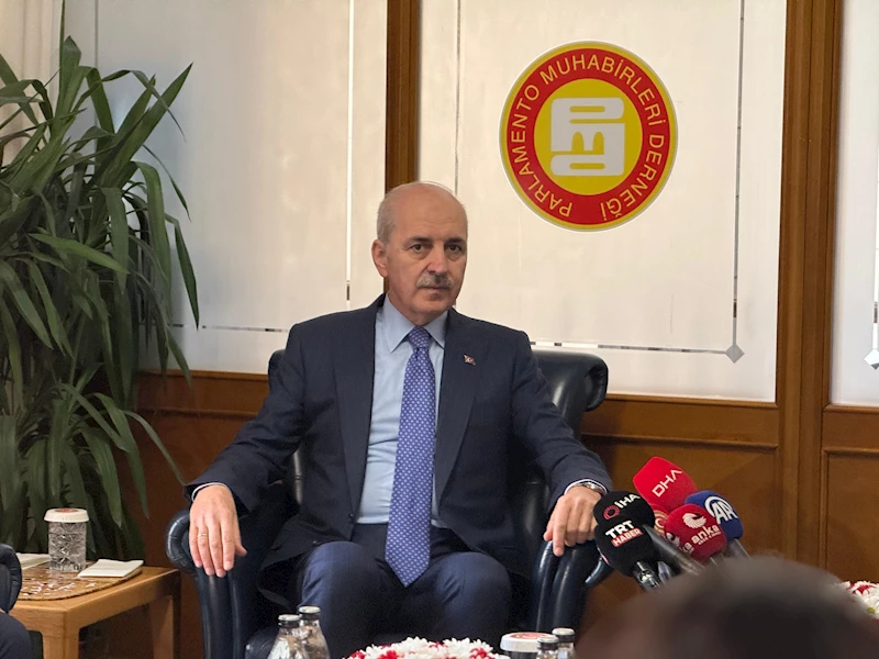 TBMM Başkanı Kurtulmuş: Anayasa ve İmralı görüşmeleri paralel süreçler değildir