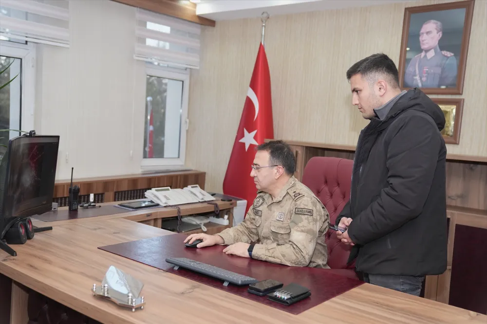 Erzurum İl Jandarma Komutanı Tuğgeneral Avcı, AA