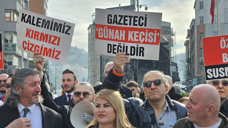 Zonguldak’ta gazeteciler, mesleki sorunlarına dikkat çekti