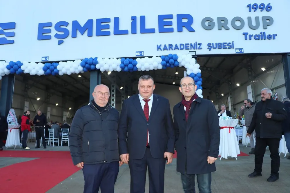 Eşmeliler Group Trailer İşletmesinin Açılış Törenine Yoğun Katılım