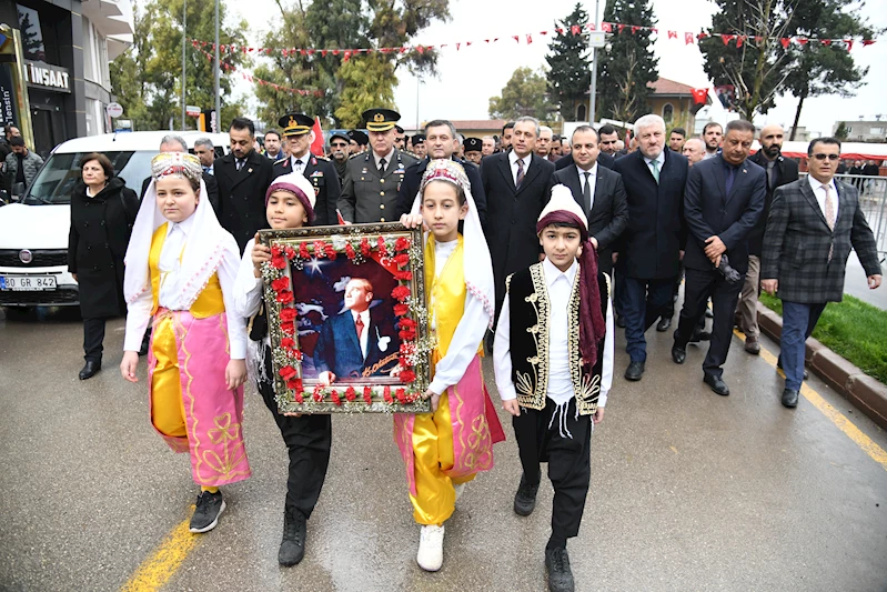 Atatürk’ün Osmaniye’ye gelişinin 100’üncu yılı kutlandı