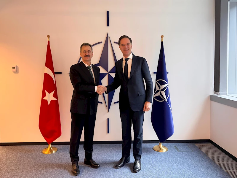 Savunma Sanayii Başkanı Görgün, NATO Genel Sekreteri Rutte ile görüştü