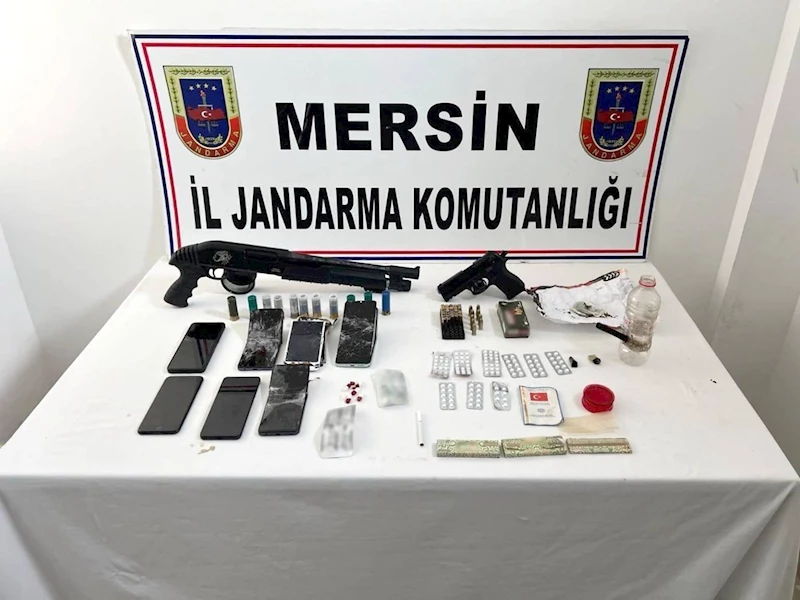 Mersin’de uyuşturucu operasyonunda 8 tutuklama