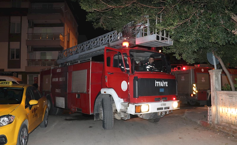 Okulun spor salonunun yandığı ihbarı, ekipleri harekete geçirdi