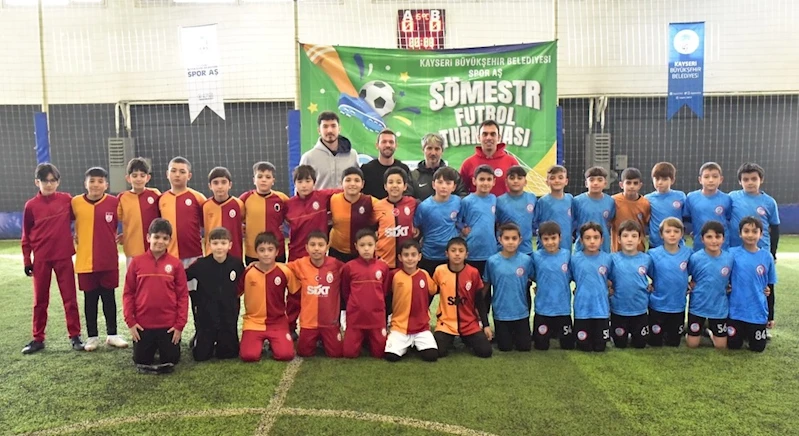 Kayseri’de Sömestir Cup U11 Futbol Turnuvası başladı