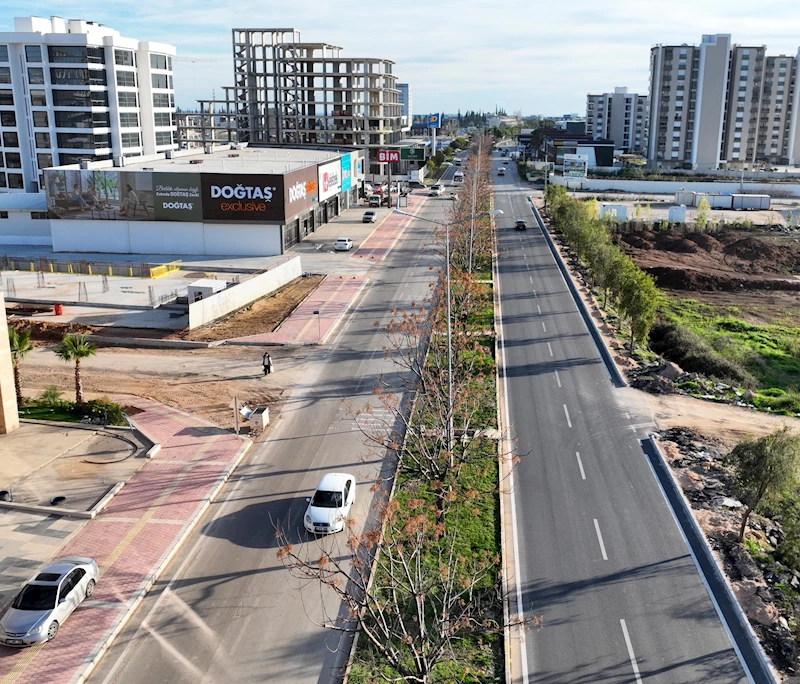 Kardeş Kentler Caddesi trafiğe yeniden açıldı