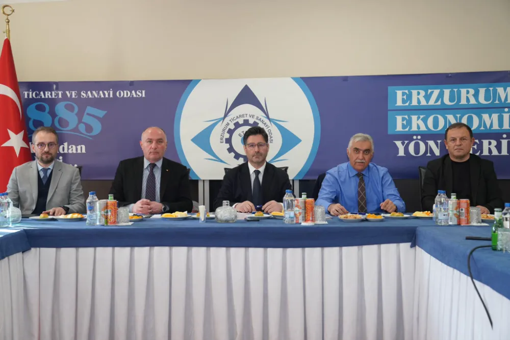 Erzurum Ticaret ve Sanayi Odası’nda Palandöken Ekonomik Forumu 2025 İstişare Toplantısı Yapıldı