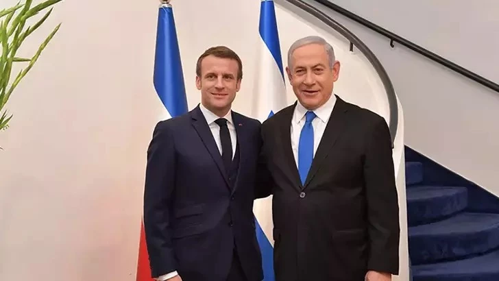 Netanyahu ile Macron, Lübnan ve Gazze