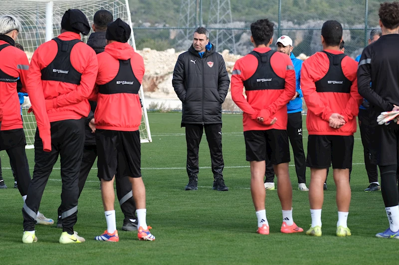 Hatayspor, Fenerbahçe maçı öncesi taktik çalıştı 