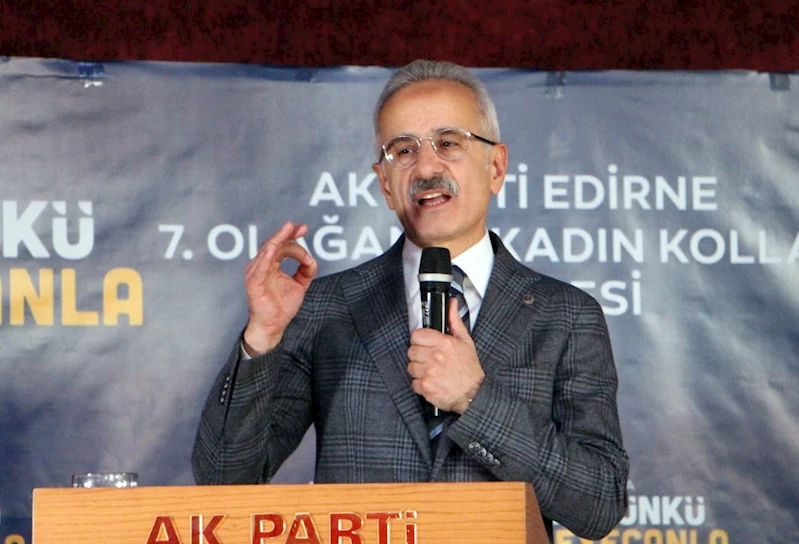 Uraloğlu: Halkalı-Kapıkule Hızlı Tren projesinde Çerkezköy-Kapıkule etabını 2025