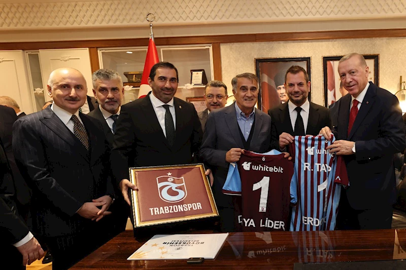 Trabzonspor’dan Cumhurbaşkanı Erdoğan’a teşekkür