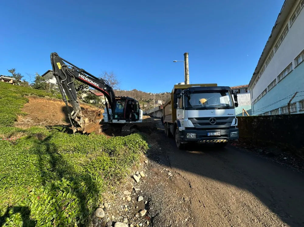 Çayeli Belediye Başkanı İsmail Hakkı Çiftçi, Yalı Mahallesi