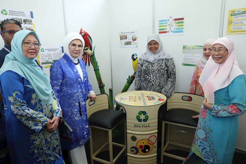 Emine Erdoğan, Kuala Lumpur Perdana Botanik Bahçesi