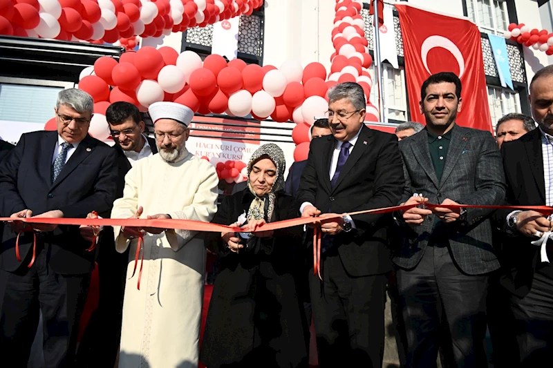 Hacı Nuri Çomu Kuran Kursu açıldı