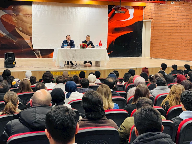 Silopi’de yeni atanan öğretmenlerle toplantı