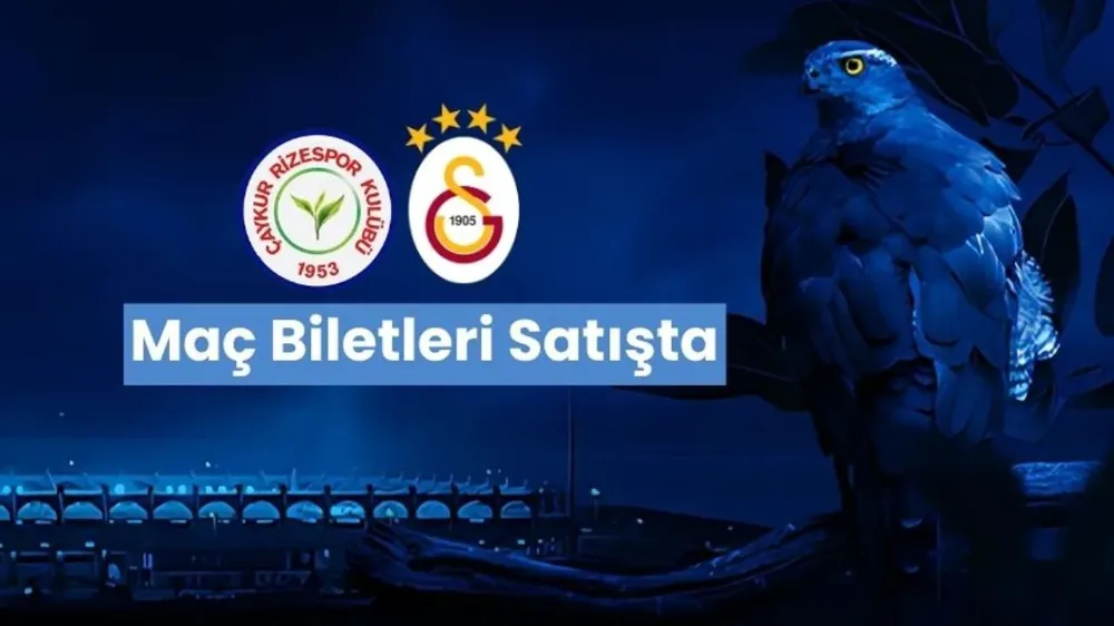 Çaykur Rizespor – Galatasaray Maçı Biletleri Satışa Çıktı