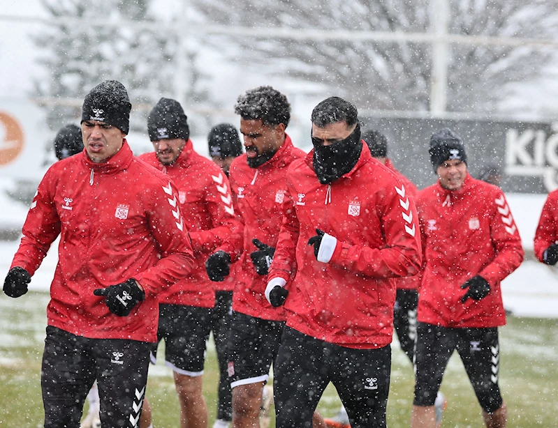 Sivasspor, Gaziantep FK maçının hazırlıklarını sürdürdü