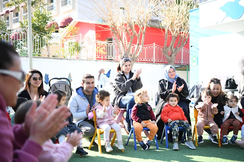 Bebekler için eğlencenin adresi: Konyaaltı Bebek Parkı