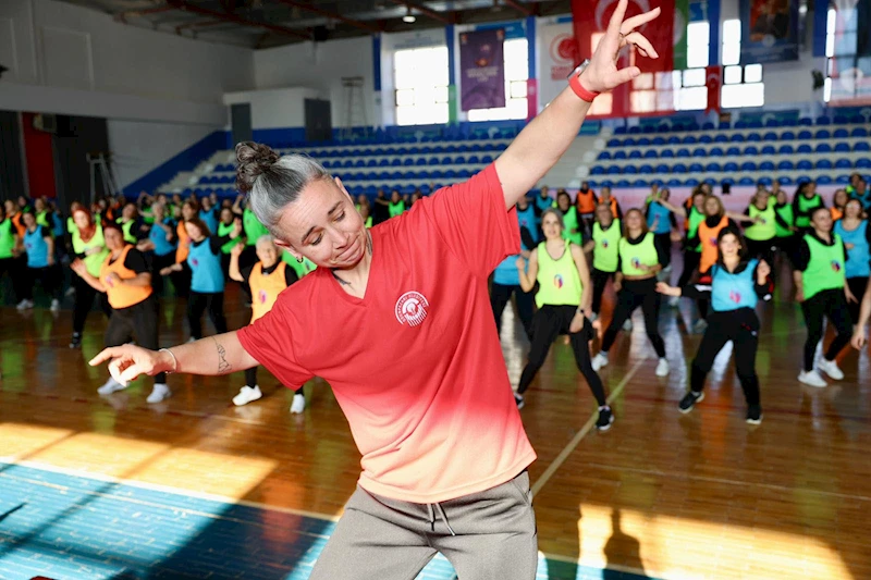 Odunpazarı’nda kadınlar sporda buluştu