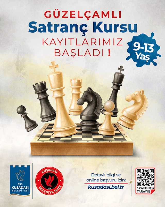 Çocuklar için ücretsiz satranç kursu