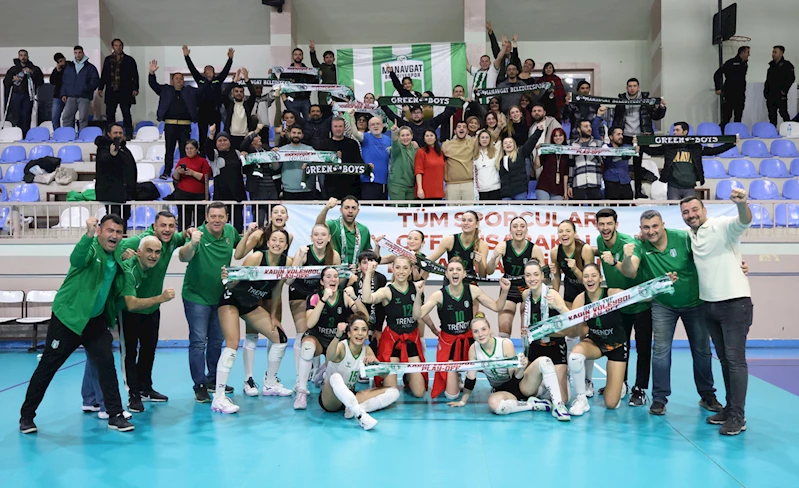Manavgat Belediyespor finallerde