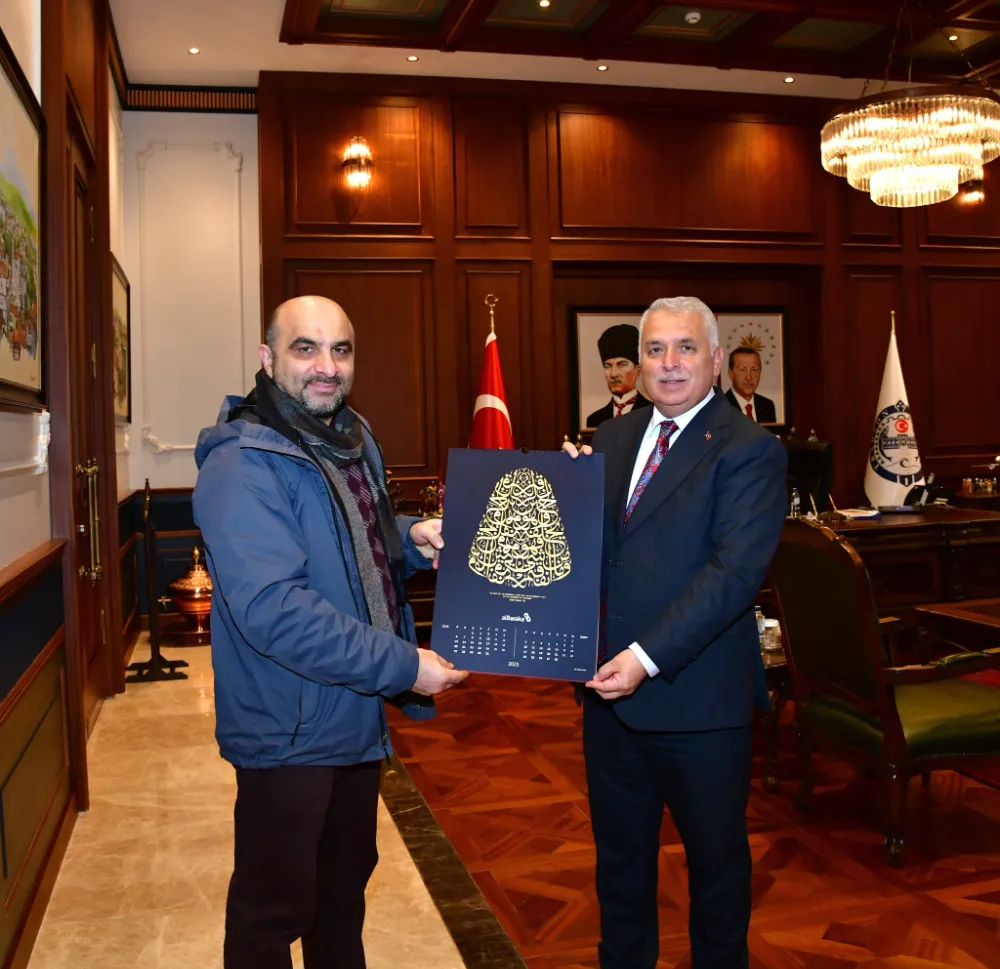 Trabzon Valisi Yıldırım, Albaraka Türk Sanat Danışmanı Ferşatoğlu’nu Makamında Ağırladı